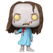 Vue rapprochée de la figurine Funko POP Katherine du film The Exorcist avec détails précis