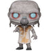 Vue rapprochée de la figurine Funko POP Insidious Red Wheezing Demon avec détails du visage et boîte d'origine