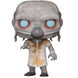 Vue rapprochée de la figurine Funko POP Insidious Red Wheezing Demon avec détails du visage et boîte d'origine