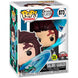 Figurine Funko POP exclusive de Tanjiro Kamado en vinyle de 9 cm avec détails précis et couleurs vives