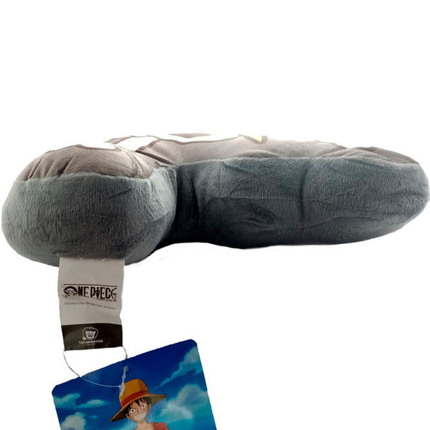 Coussin 3D One Piece 40x40 cm avec illustration détaillée des personnages emblématiques de la série