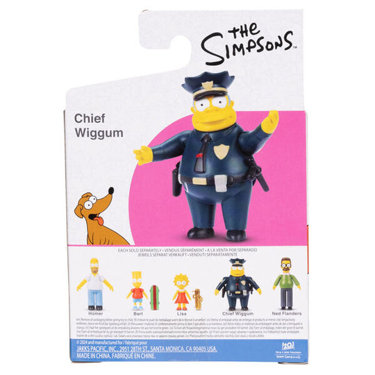 Figurine Krusty le Clown Wave 1 de 6 cm avec maquillage coloré