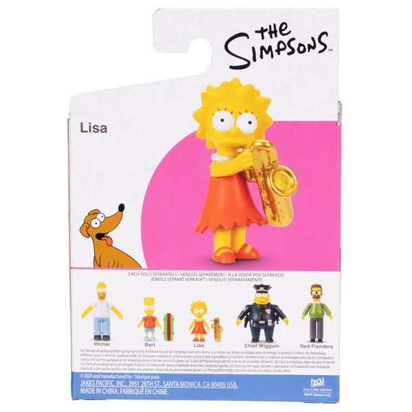 Figurine Nelson Muntz Wave 1 de 6 cm avec expression moqueuse