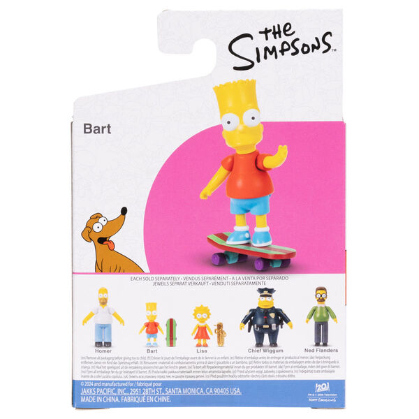 Figurine Comic Book Guy Wave 1 de 6 cm avec t-shirt bleu
