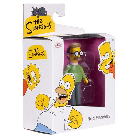 Figurine Groundskeeper Willie Wave 1 de 6 cm avec tenue de jardinier
