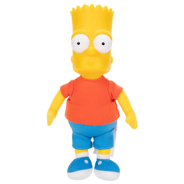 Peluche Lisa Simpson avec un sourire, éclairage naturel