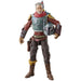 Figurine Star Wars Cobb Vanth en armure Mandalorian vue de face avec casque