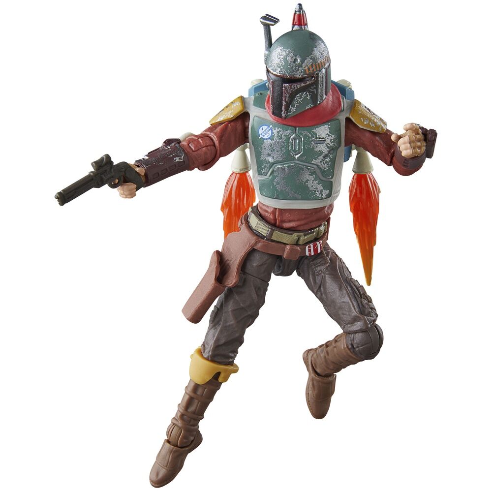 Accessoires inclus : deux blasters détaillés pour la figurine Cobb Vanth