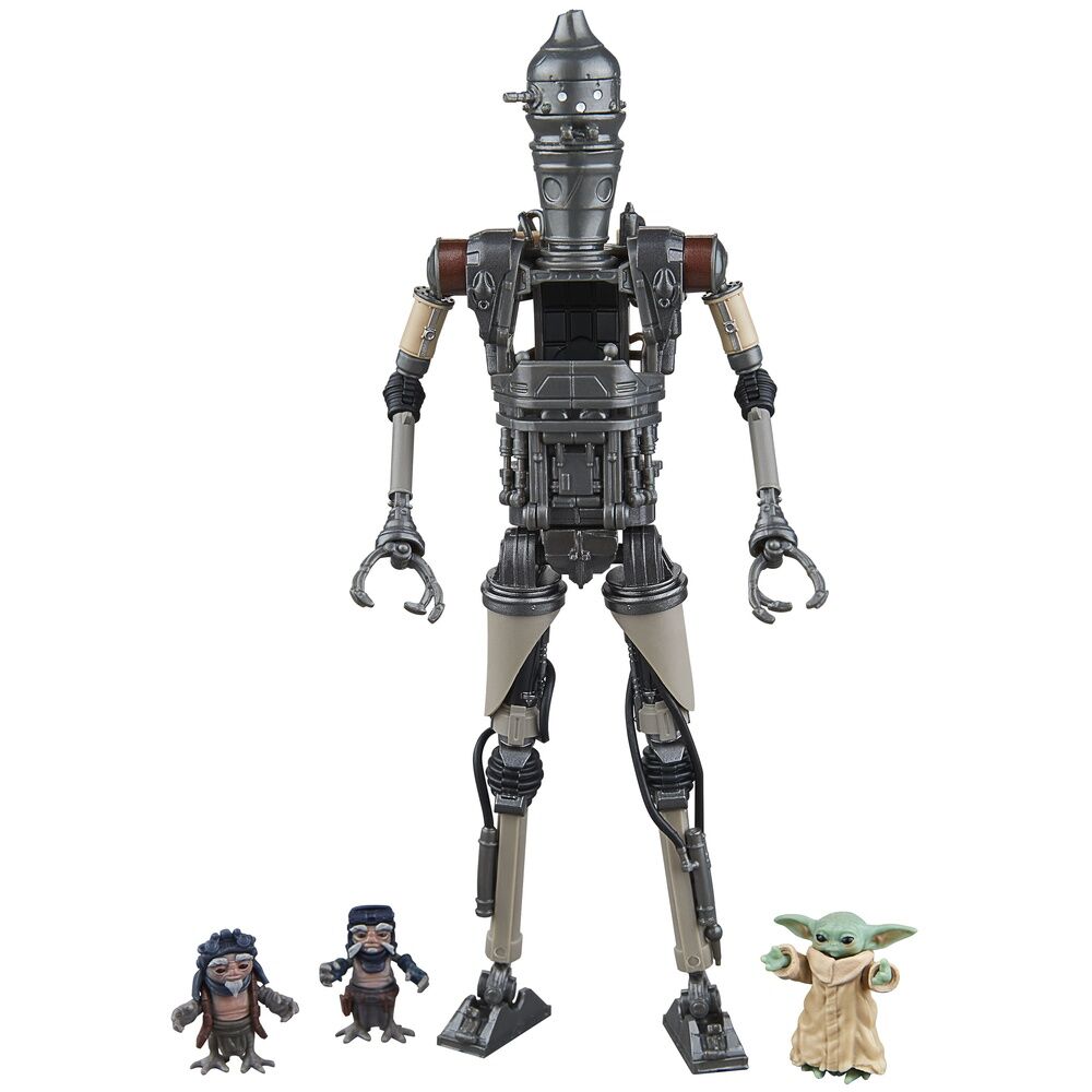 Figurine articulée Grogu de Star Wars The Mandalorian, taille 15 cm, vue de face