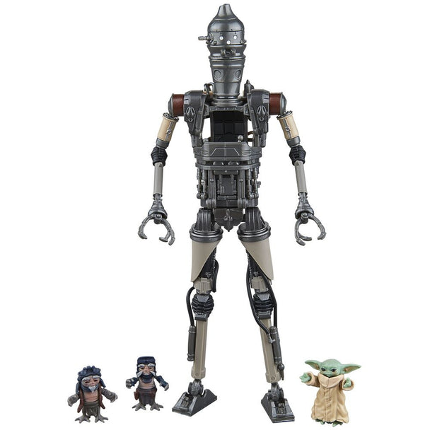 Figurine articulée Grogu de Star Wars The Mandalorian, taille 15 cm, vue de face