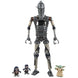 Figurine articulée Grogu de Star Wars The Mandalorian, taille 15 cm, vue de face