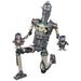 Détail de la tête articulée de la figurine IG-12 avec finitions précises