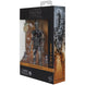 Présentation des deux figurines sur un socle, collection Star Wars The Mandalorian