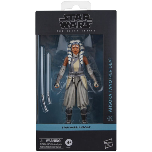 Figurine Ahsoka Tano Peridea 15 cm articulée de face avec sabres laser