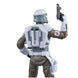Figurine articulée en position d'action avec jetpack détaché à côté