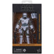 Figurine articulée Commando Impérial Star Wars The Mandalorian vue de face avec blasters
