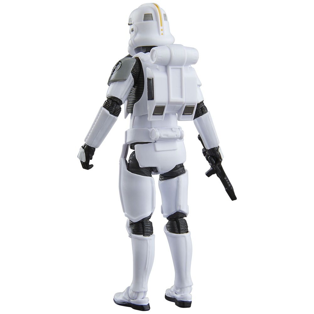 Vue latérale gauche de la figurine articulée Jetpack Trooper HASBRO