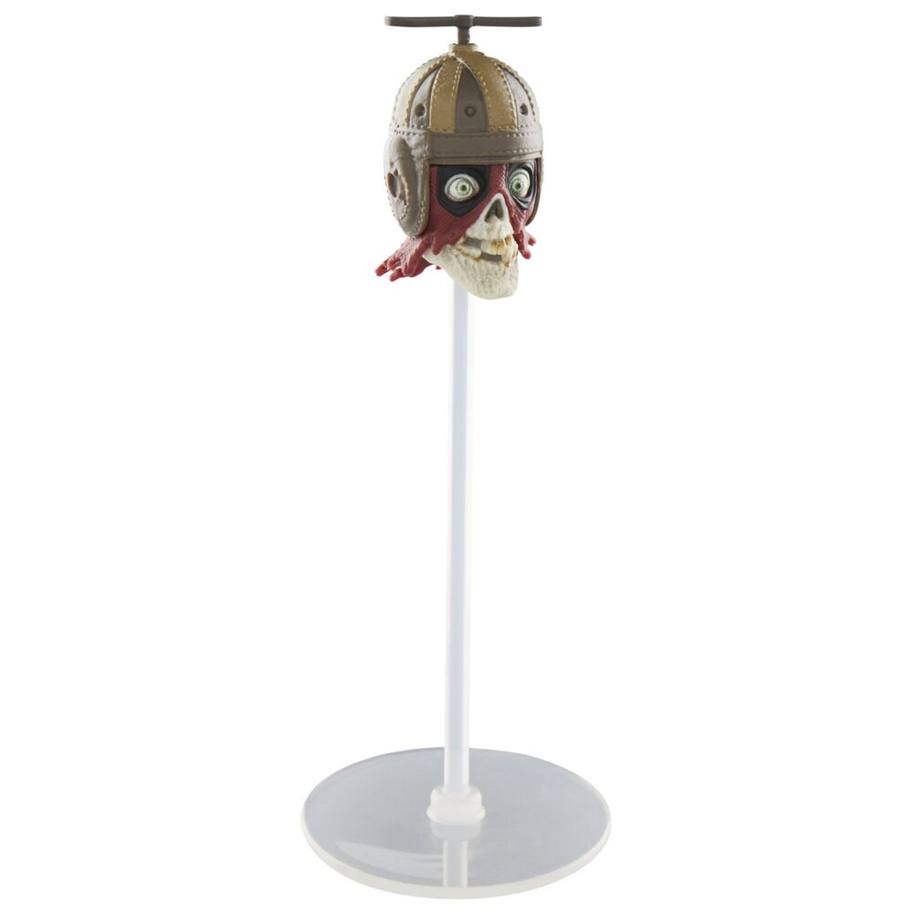 Figurine Headpool Marvel Legends présentant une main alternative avec accessoires
