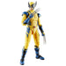 Figurine Wolverine Marvel Legends posée avec les bras levés pour un effet combat
