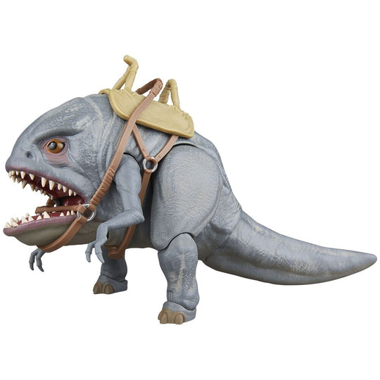 Le Mandalorian en position de tir avec son fusil, prêt pour la bataille