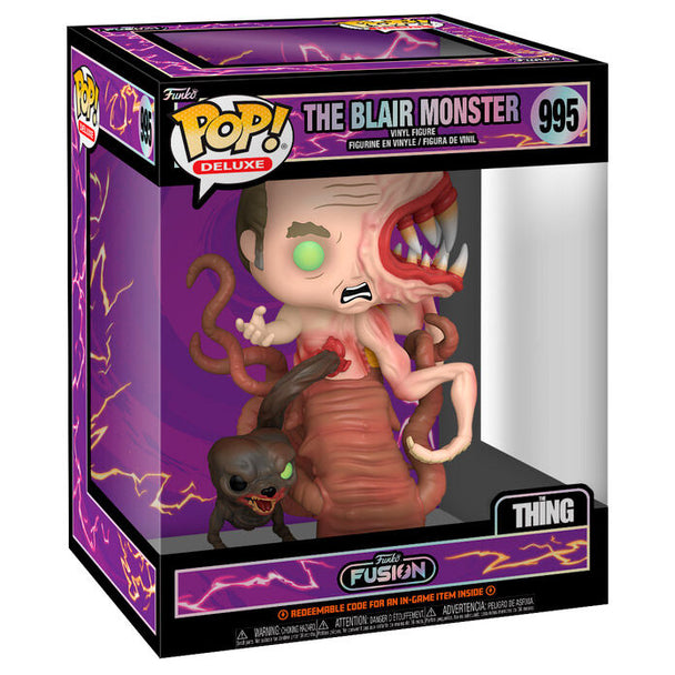 Figurine Funko POP Fusion Deluxe The Blair Monster The Thing vue de face avec détails précis et couleurs vives.