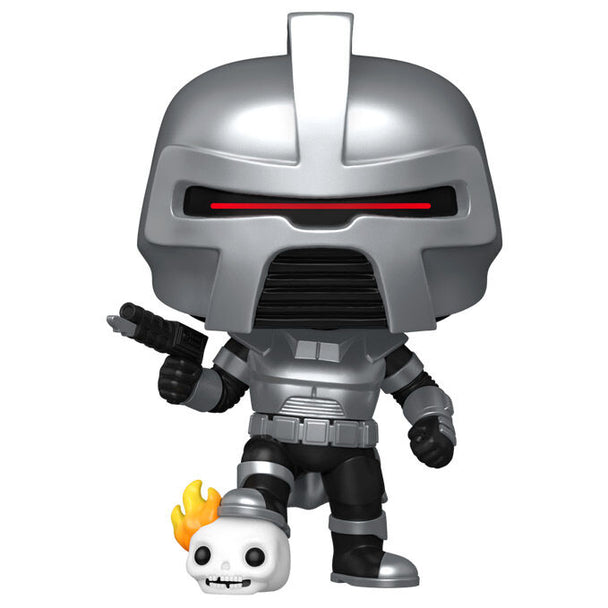 Zoom sur les détails colorés de la figurine Funko POP Fusion Cyclon 5 + 1 Chase en vinyle