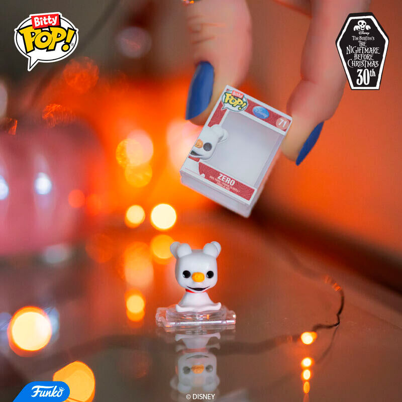 Ensemble de trois figurines Funko Pop Disney L'Étrange Noël de Monsieur Jack exposées sur une étagère