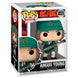Figurine Funko POP Angus Young d'AC/DC en vinyle de 9 cm avec tenue verte et guitare électrique