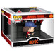 Vue de profil de la figurine POP Angus Young dans une pose dynamique de danse, collection officielle FUNKO