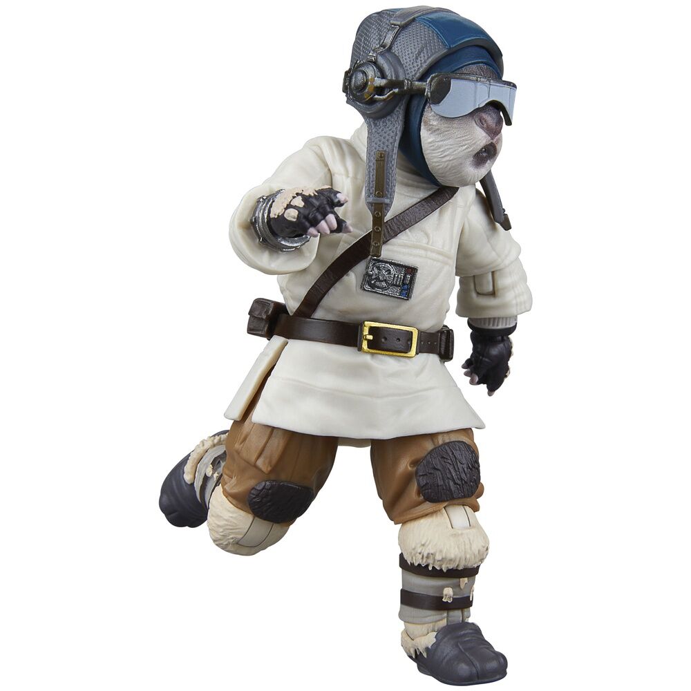 Vue latérale de la figurine articulée Bazil Jedi Order Tracker Star Wars The Acolyte