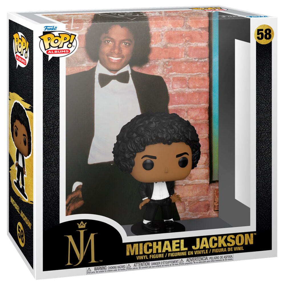 Figurine POP FUNKO Michael Jackson Off the Wall vue de face avec détails précis et couleurs vives