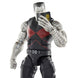 Vue latérale de la figurine Colossus Marvel Legends avec textures réalistes