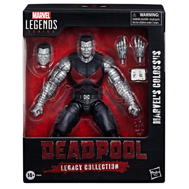 Figurine Colossus Marvel Legacy 15cm vue de face avec détails articulés