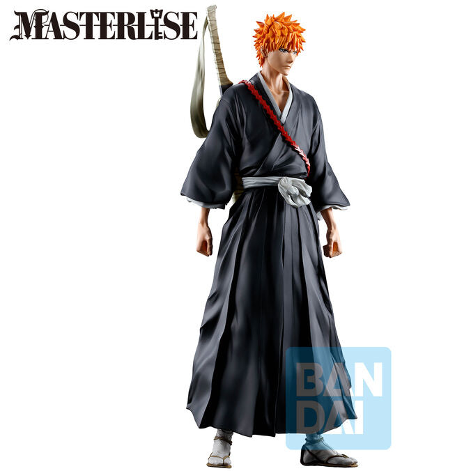 Packaging officiel BANPRESTO de la figurine Ichigo Kurosaki Blood War, édition collector