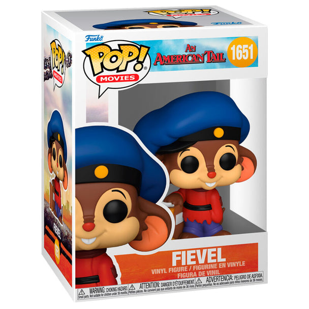Figurine Funko POP Fievel American Tail en vinyle de 9 cm dans sa boîte cadeau originale