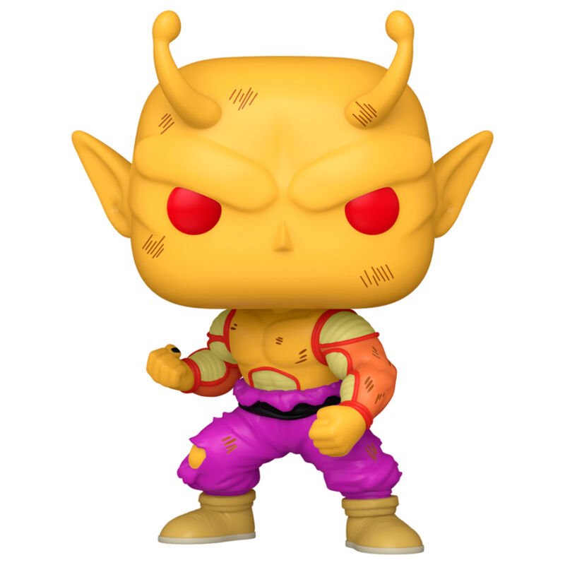 Boîte cadeau collector de la figurine Funko POP Dragon Ball Super Super Hero Piccolo Orange, avec design coloré et logo Funko