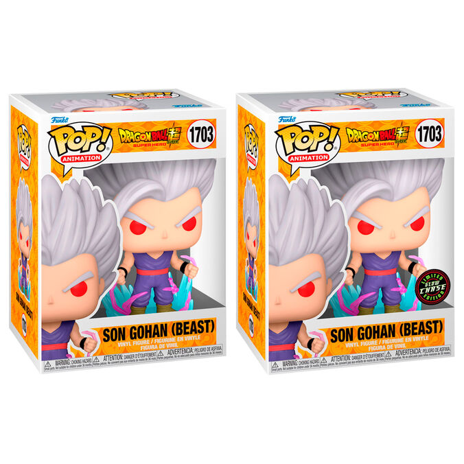 Présentation de la figurine Funko POP Gohan Beast dans son emballage original et complet