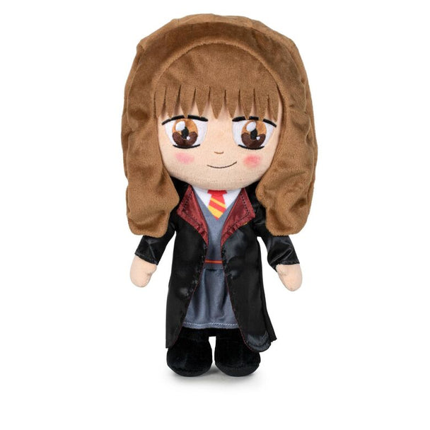 Peluche Hermione Granger de 20cm de la marque PLAY BY PLAY, représentant le personnage de Harry Potter avec détails soignés.