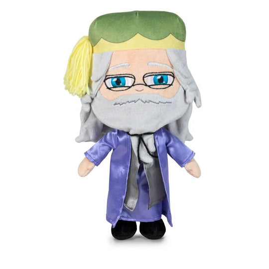 Peluche Dumbledore Harry Potter de 20 cm avec détails soignés, marque PLAY BY PLAY, idéale pour collection et cadeau.