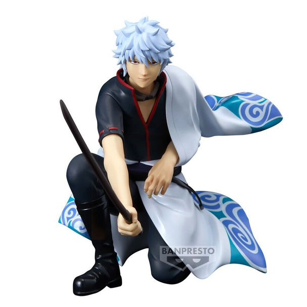 Figurine Gintoki Sakata 12cm vue de face édition anniversaire BANPRESTO