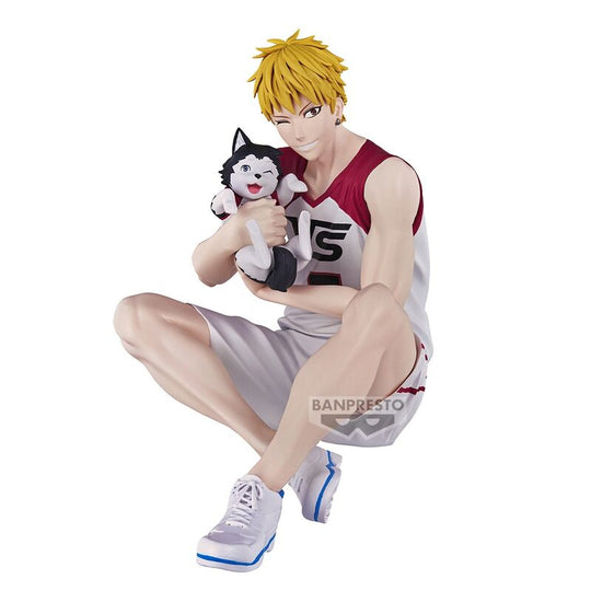 Figurine Ryota Kise de Kuroko's Basketball Last Game en pose dynamique, hauteur 10cm