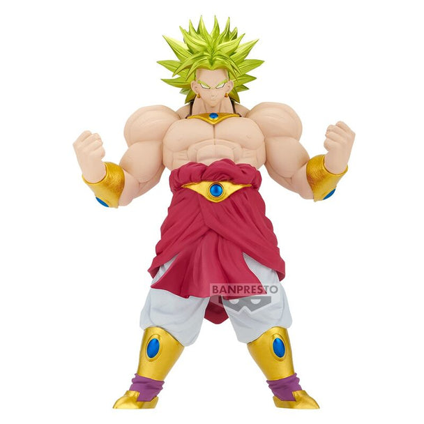 Figurine Broly Super Saiyan de 20cm vue de face avec détails précis de Dragon Ball Z Blood of Saiyans