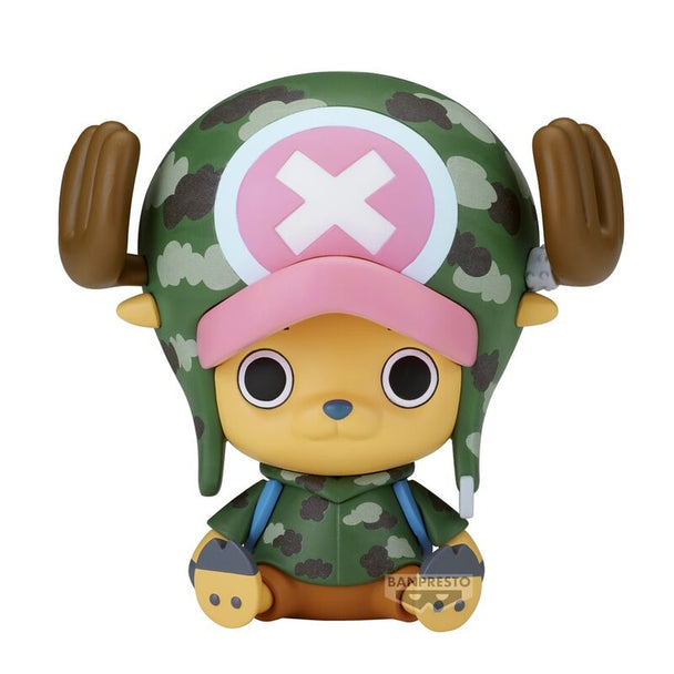 Figurine Chopper Dressrosa One Piece vue de face avec détails précis et couleurs vives