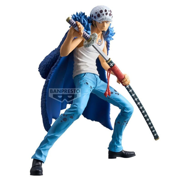 Figurine One Piece Grandista Trafalgar Law de 22 cm en pose dynamique avec détails soignés