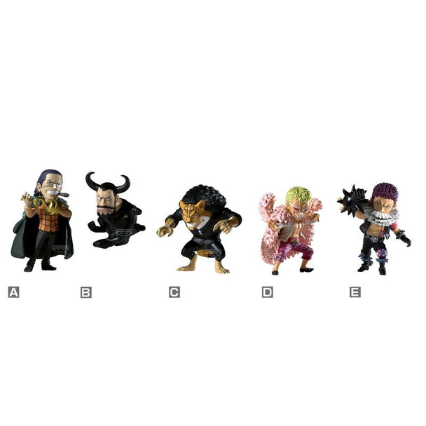 Figurine One Piece Rival World 7cm en vue de face avec détails colorés et finition soignée
