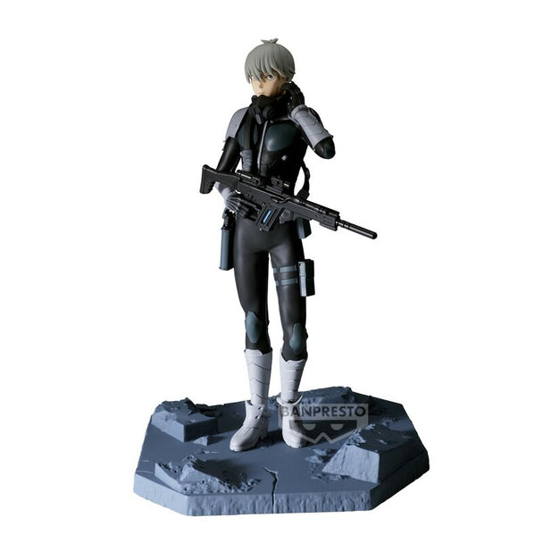 Figurine Kaiju No. 8 Reno Ichikawa de 17 cm vue de face avec détails précis et couleurs vives