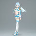 Profil gauche de la figurine Nokiel Angel montrant les finitions scintillantes