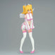Gros plan sur le visage expressif de la figurine Liliel Angel Paratroopers de BANPRESTO