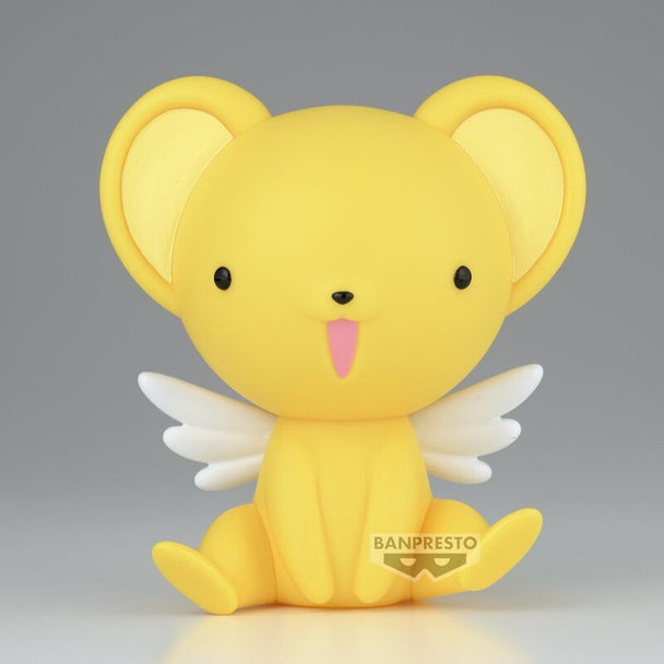 Vue latérale de la figurine Kero Big Sofvimate montrant les détails des ailes et de la fourrure