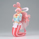 Profil gauche de la figurine Shirahoshi BANPRESTO montrant les couleurs éclatantes et le design soigné